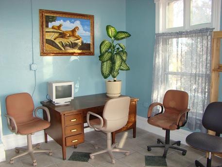 Inside Our Second Floor Computer Room / Library